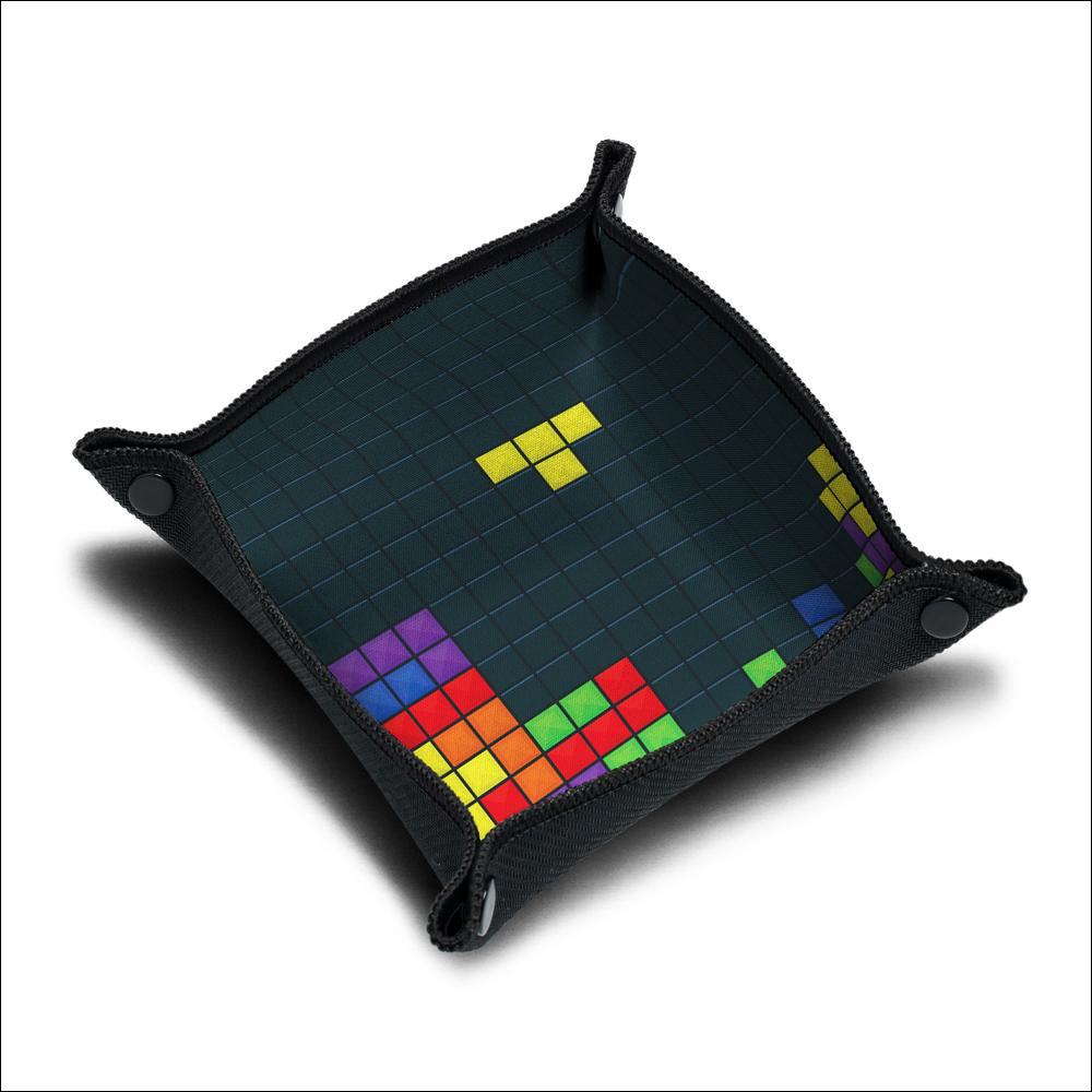 DICE TRAY RETRO CUBES 21X21 CM FOLDING ROLLING DICE MAT BY IMMERSION eBay